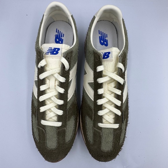 New Balance 471 Sneakers Mens 13 Green Brown U471PSA Hairy Suede Gum Sole NIB - Picture 8 of 11